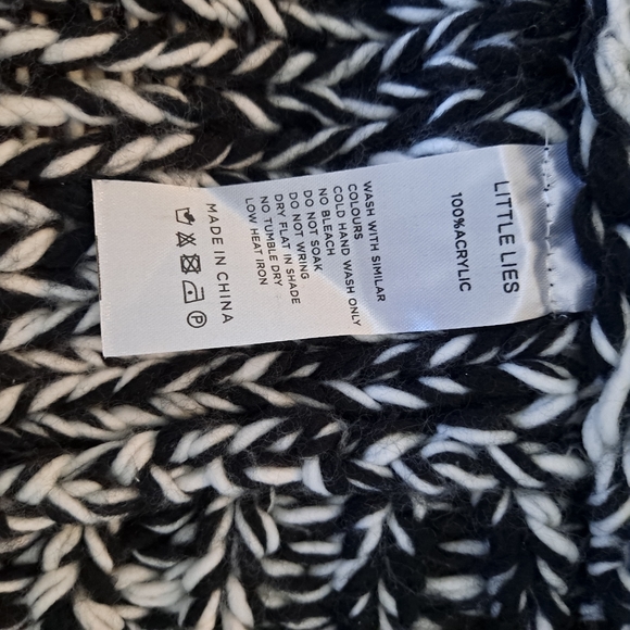 Anthro Little Lies Marled Cardigan Sz M/L - Picture 7 of 9